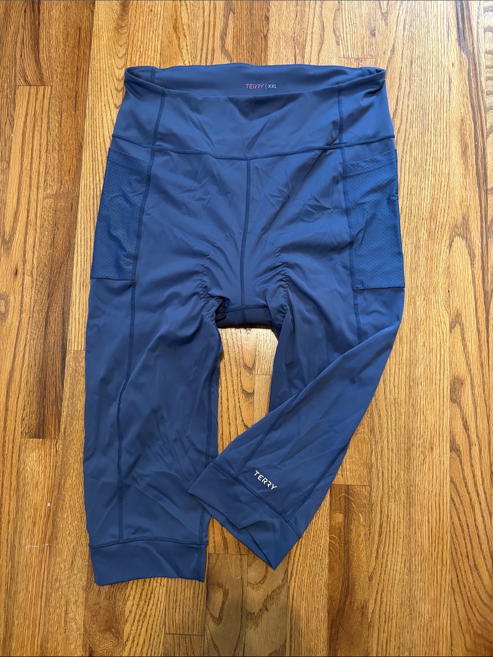 Terry Precision Cycling Padded Cycling Capris | Smokey Blue